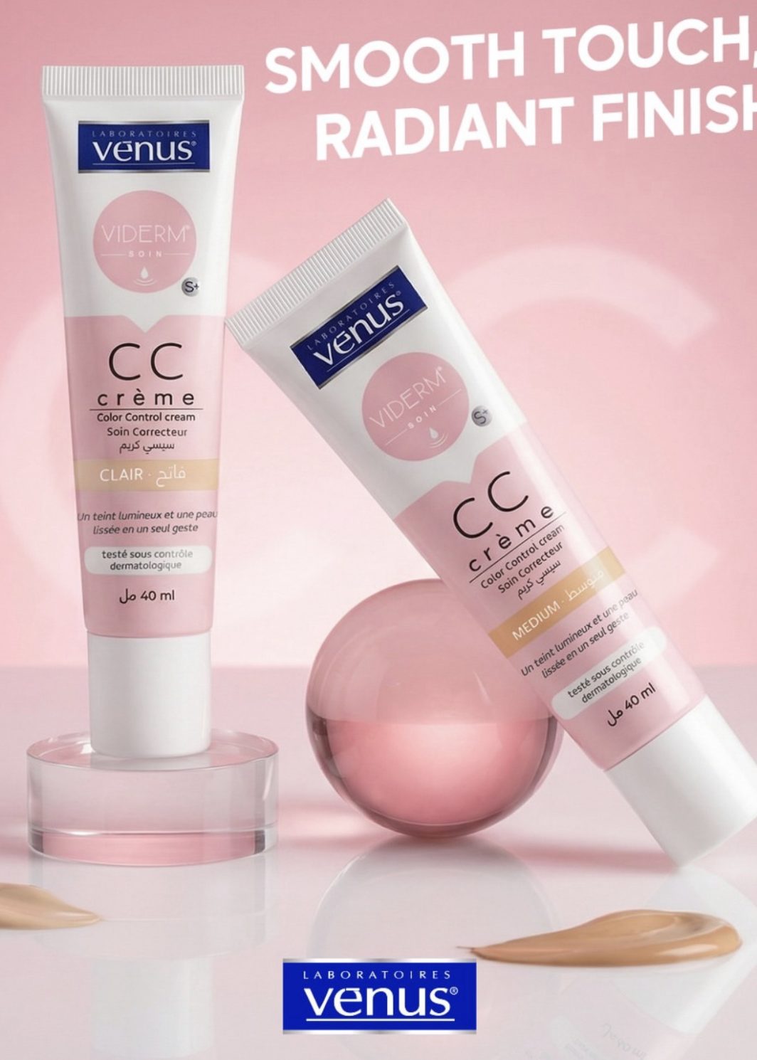 ✨ Description produit – CC Crème Venus Viderm ✨