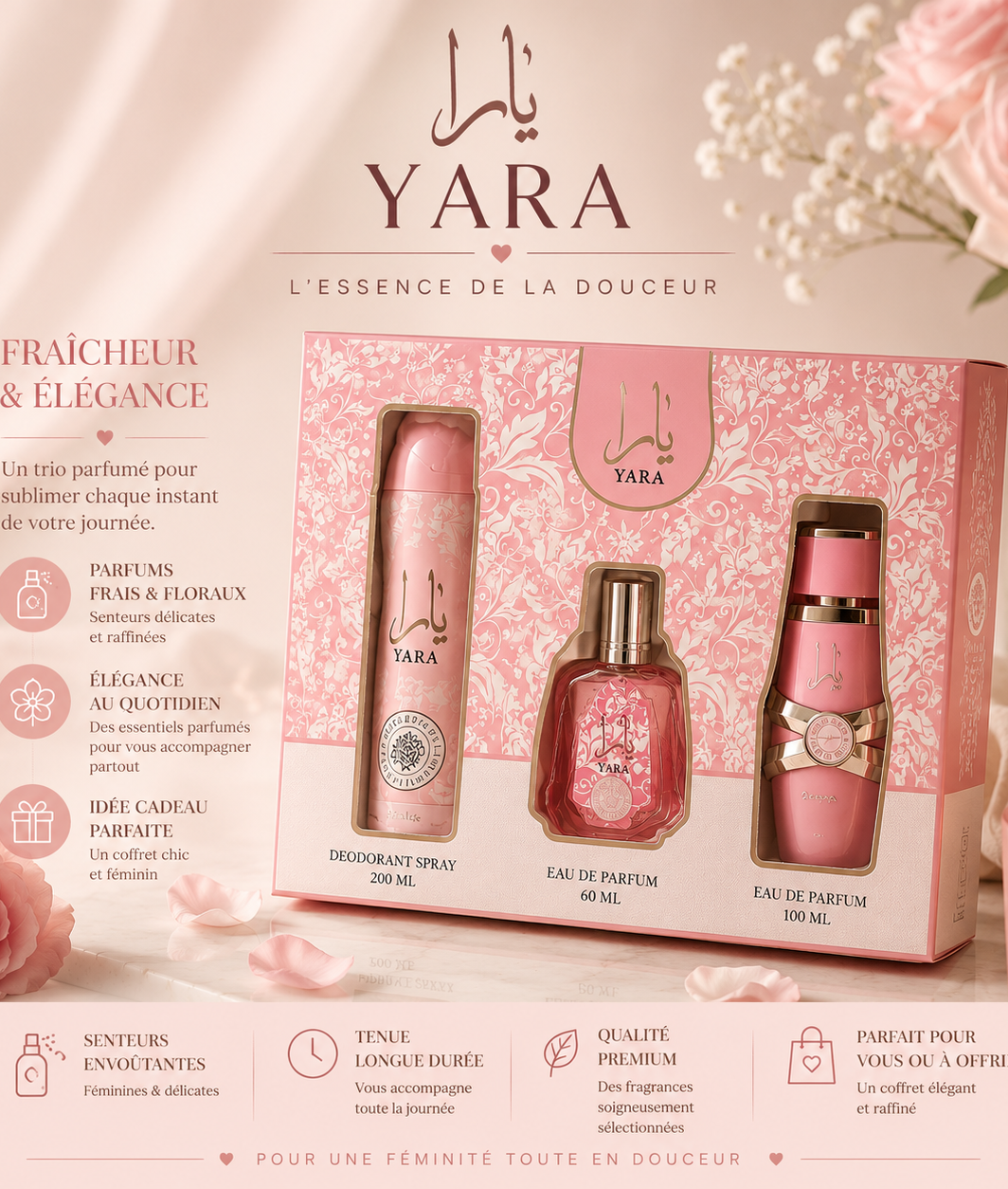 🌸 Coffret YARA – L’élégance à offrir ou à s’offrir 🌸