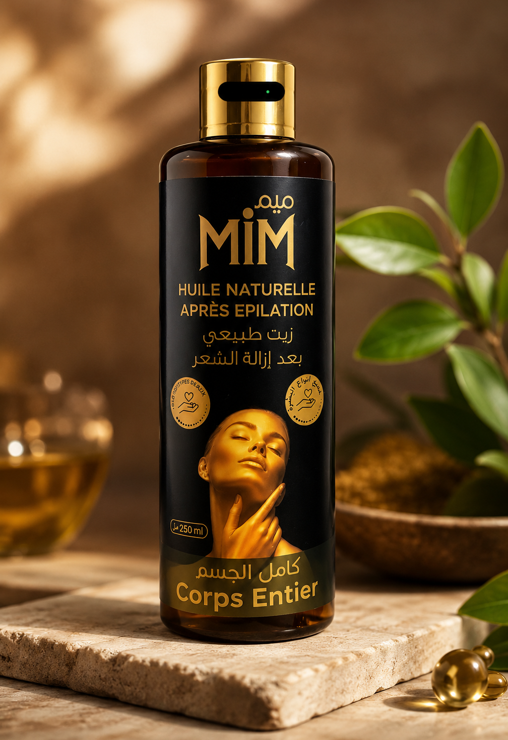 MIM – Huile Naturelle Après Épilation 🌿