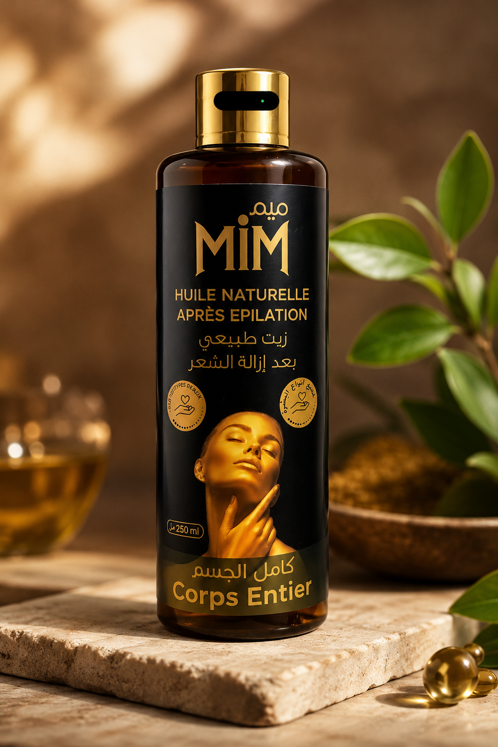 MIM – Huile Naturelle Après Épilation 🌿